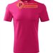 Tricou roz clasic de barbat